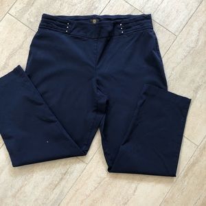 JM Collection Navy Pant, Size XL Short